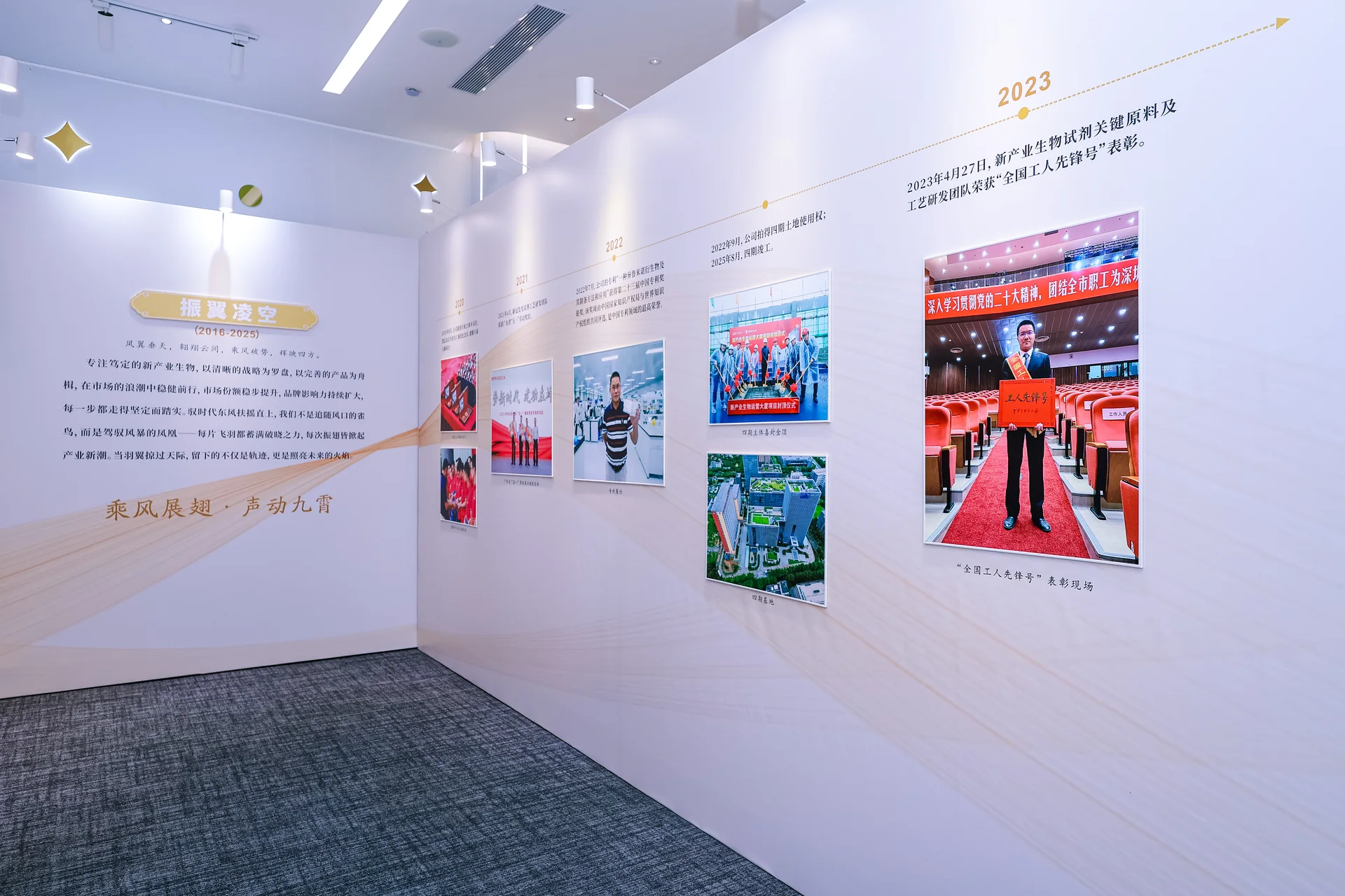 新产业三十周年主题展览现场图片 5